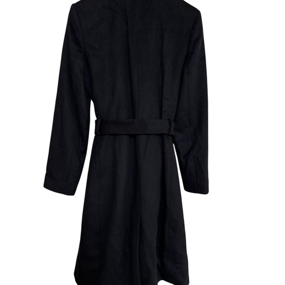 Sam Edelman Black Trench Coat - Picture 2 of 5